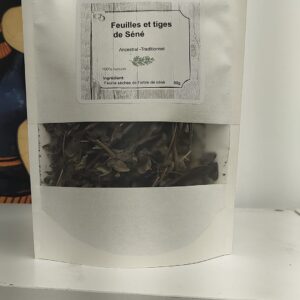 feuilles et tiges de séné